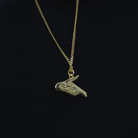 DNBA Gunfinger Necklace