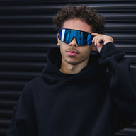 DNBA Visor Sunglasses (Chameleon Turquoise / Flux)