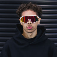 DNBA Visor Sunglasses (Chameleon Ruby / Flare)