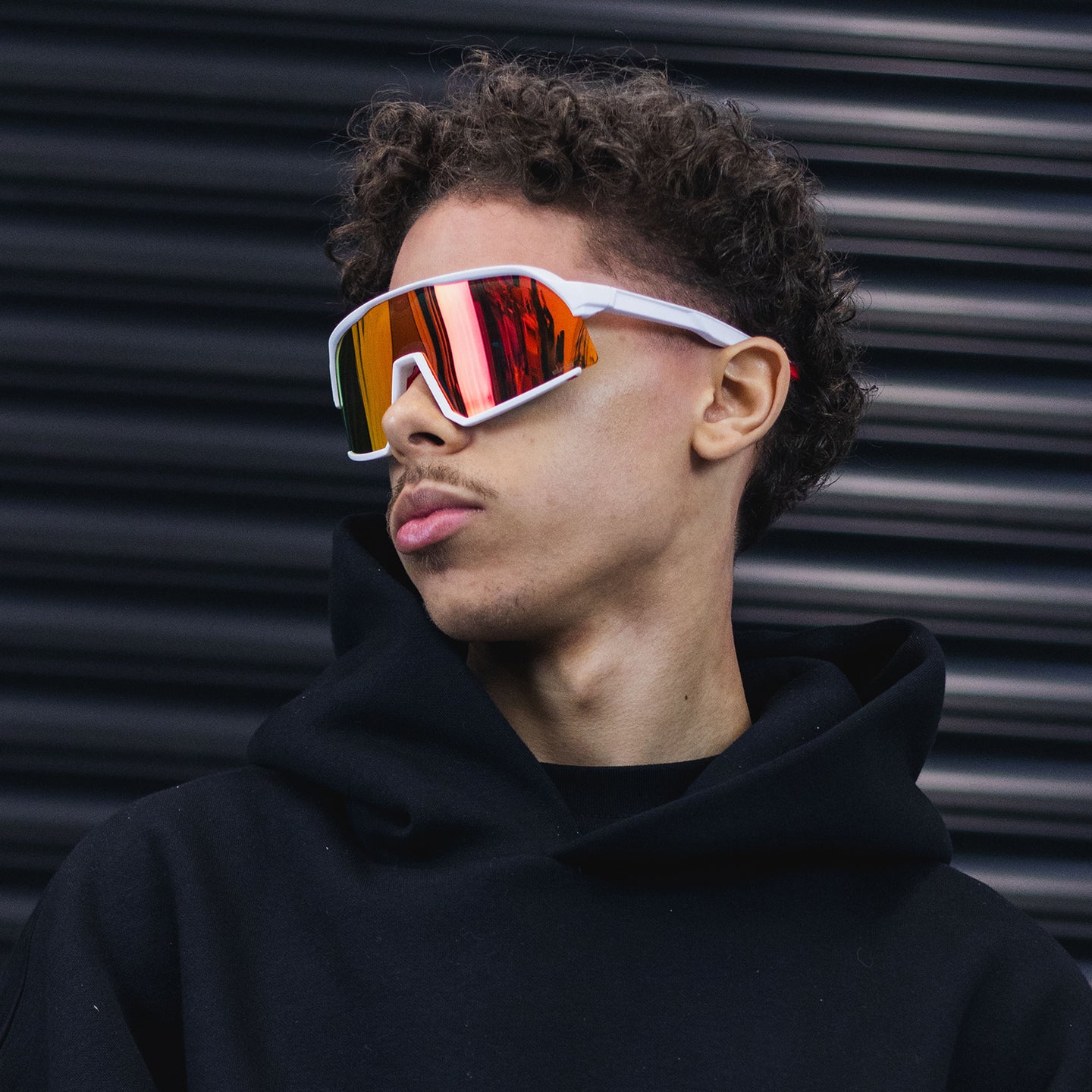 DNBA Visor Sunglasses (Chameleon Ruby / Flare)