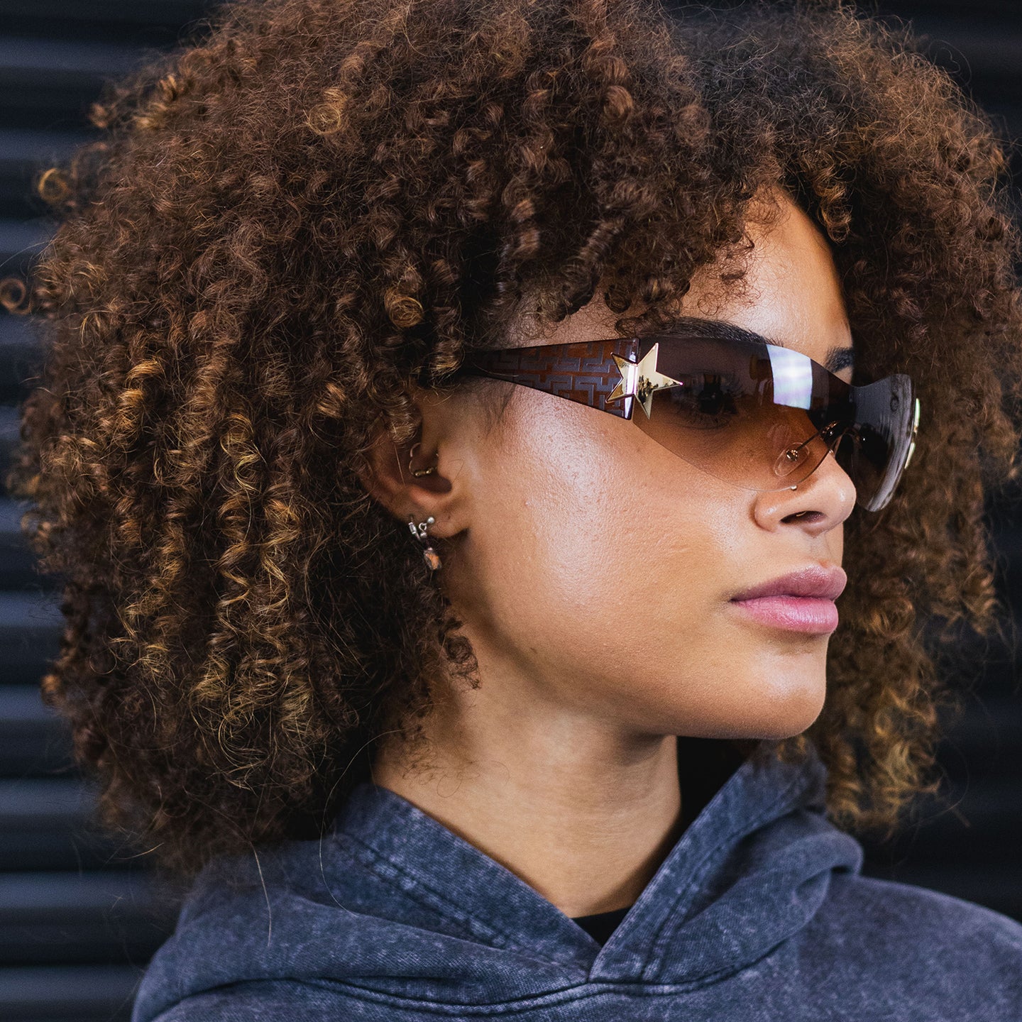 DNBA Star Sunglasses (Brown)