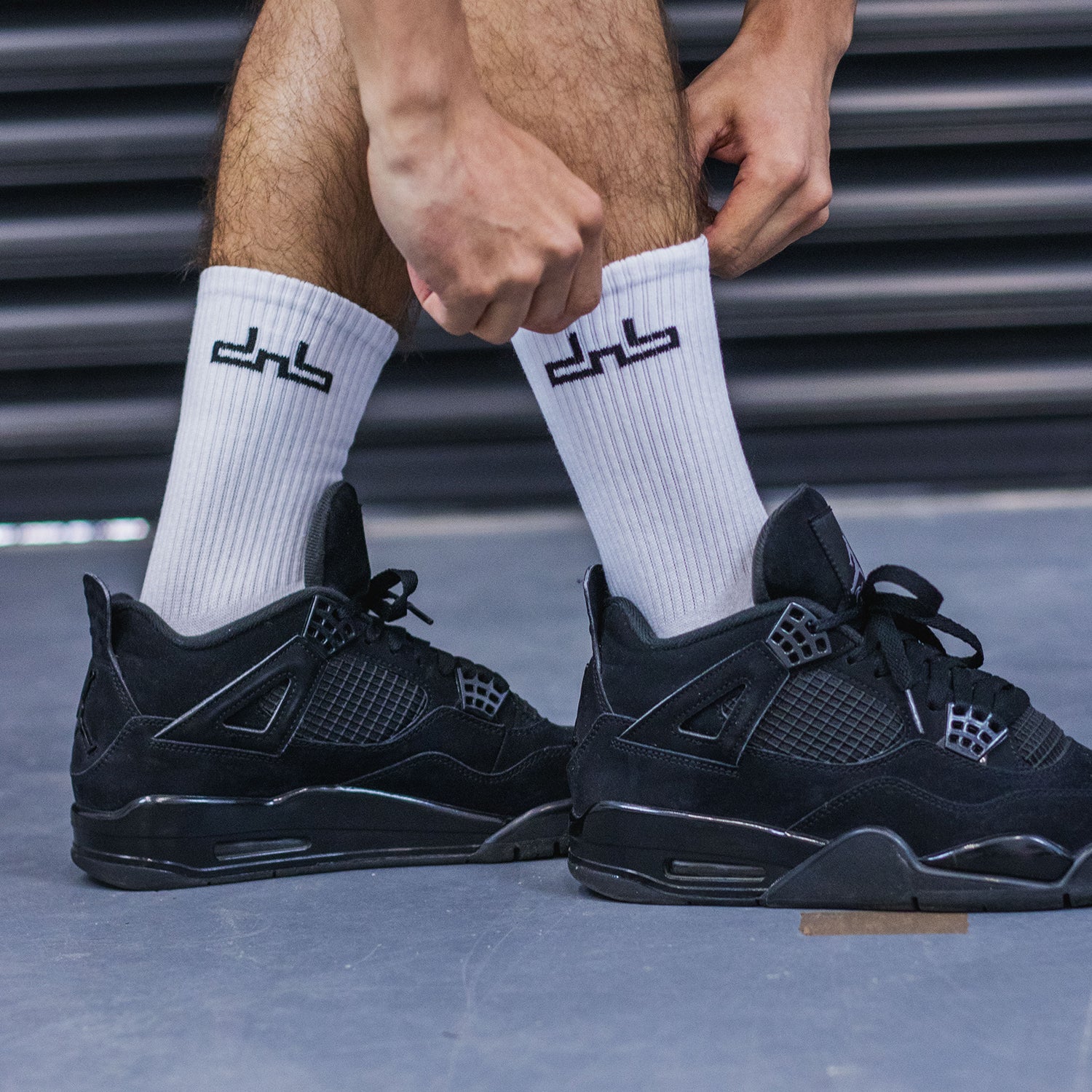DNBA Socks (White)