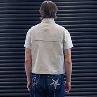 DNBA Utility Gilet - Cream
