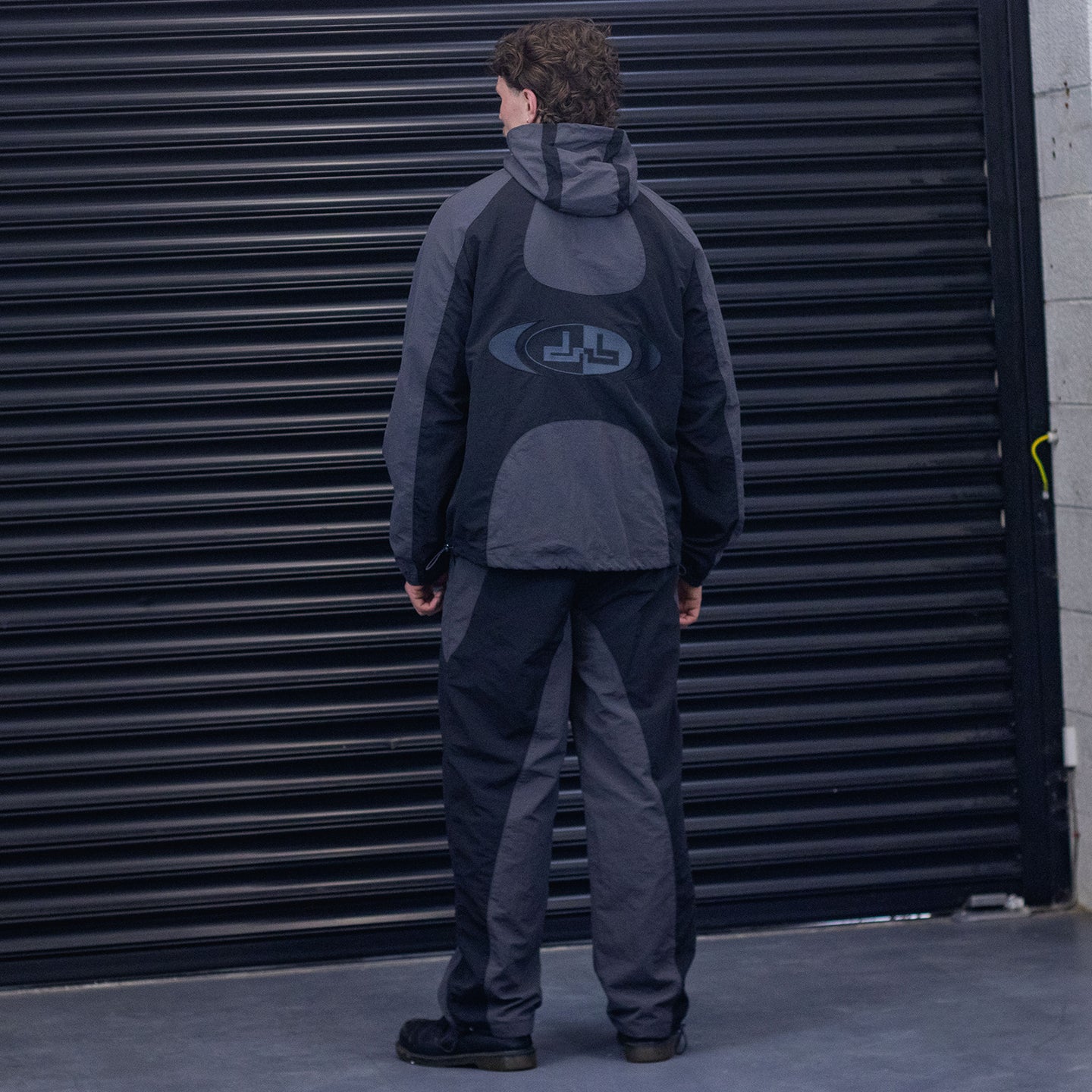 DNBA Nylon Joggers - Triple Black