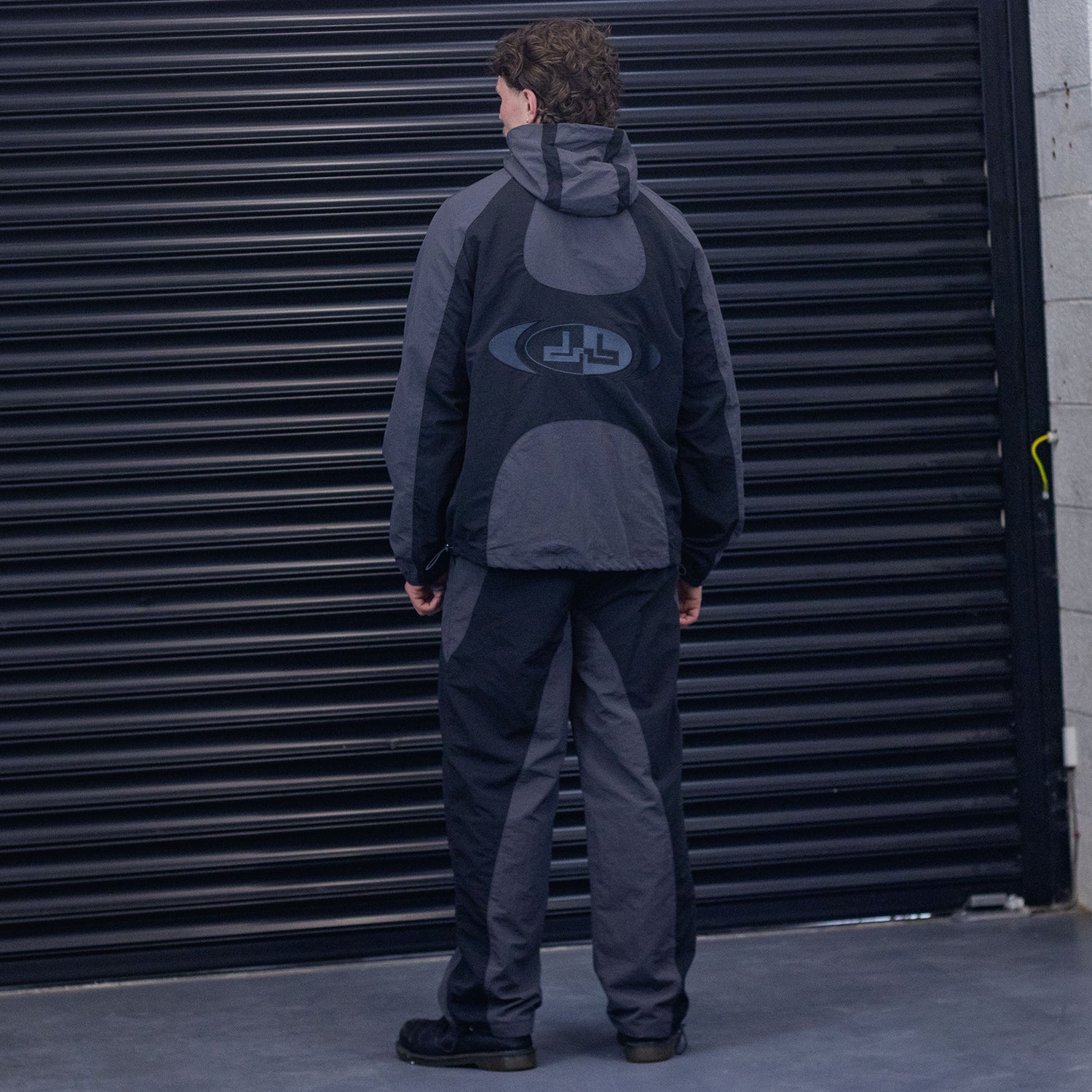 DNBA Nylon Joggers - Triple Black