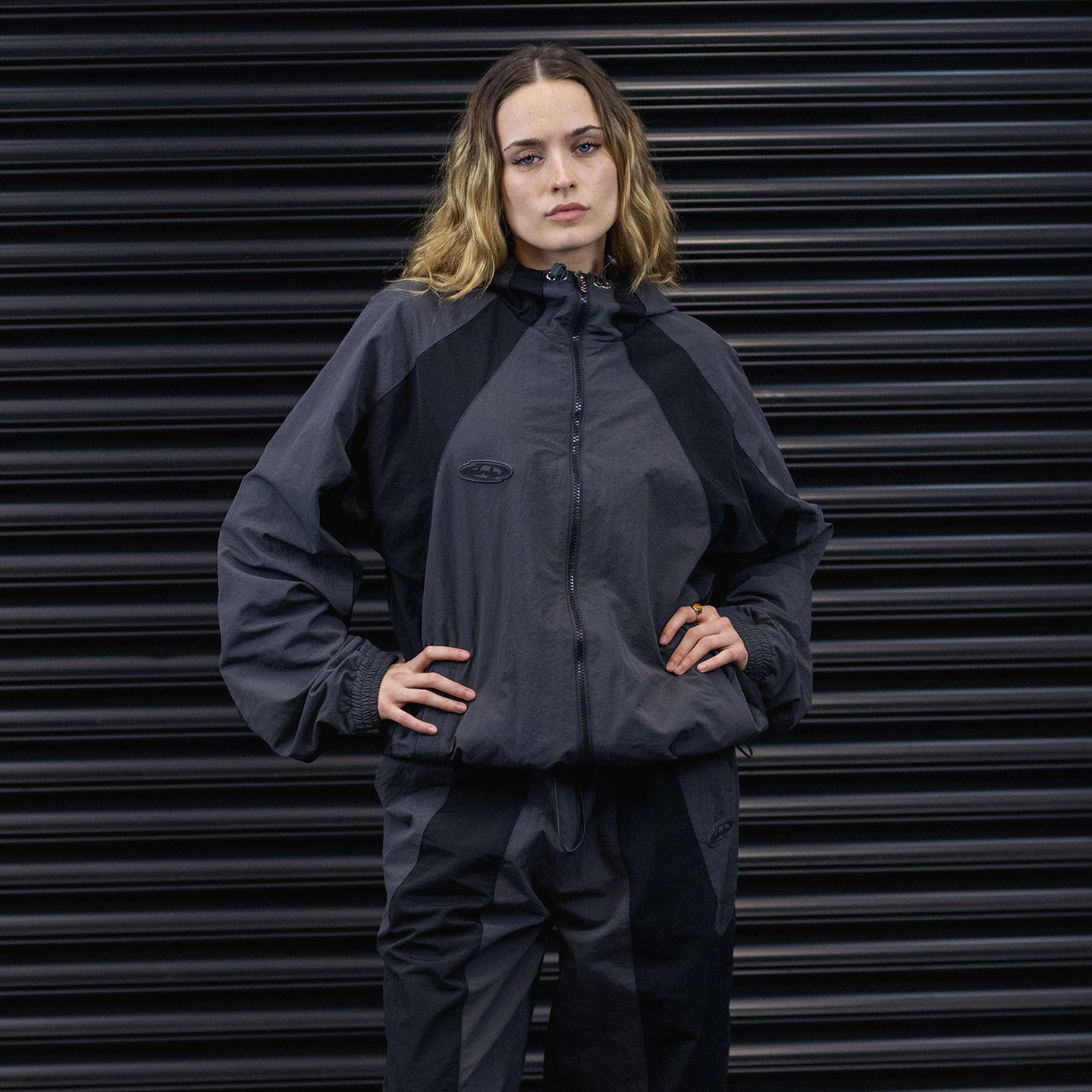 DNBA Nylon Jacket - Triple Black