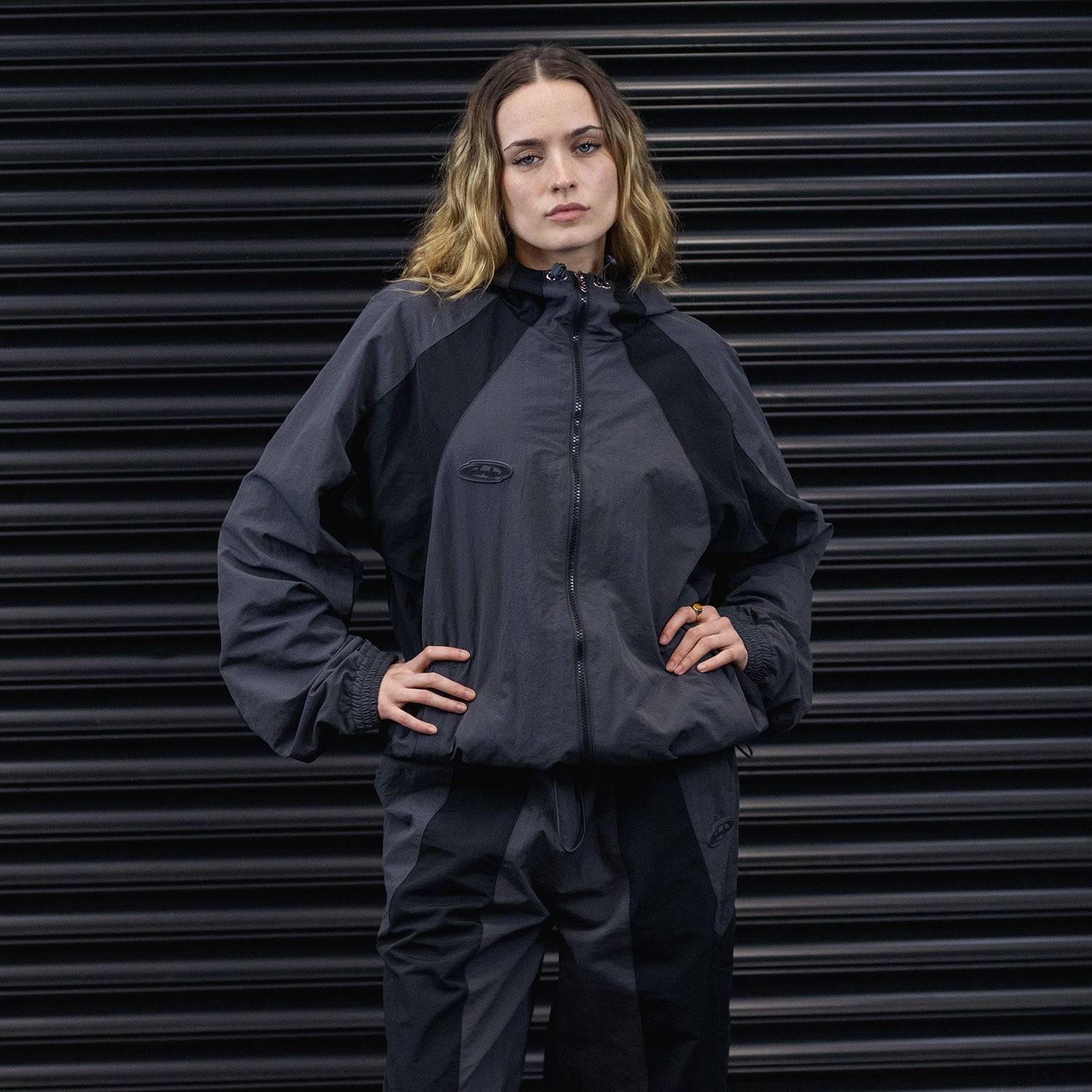 DNBA Nylon Jacket - Triple Black