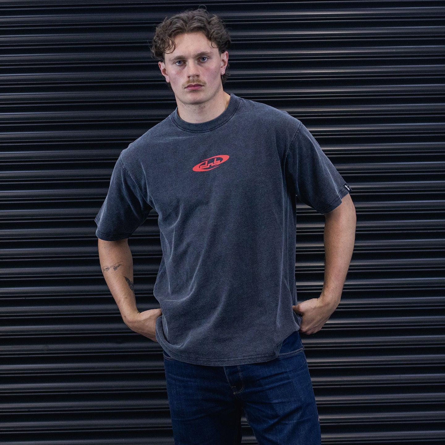 Runde T-Shirts - Rot