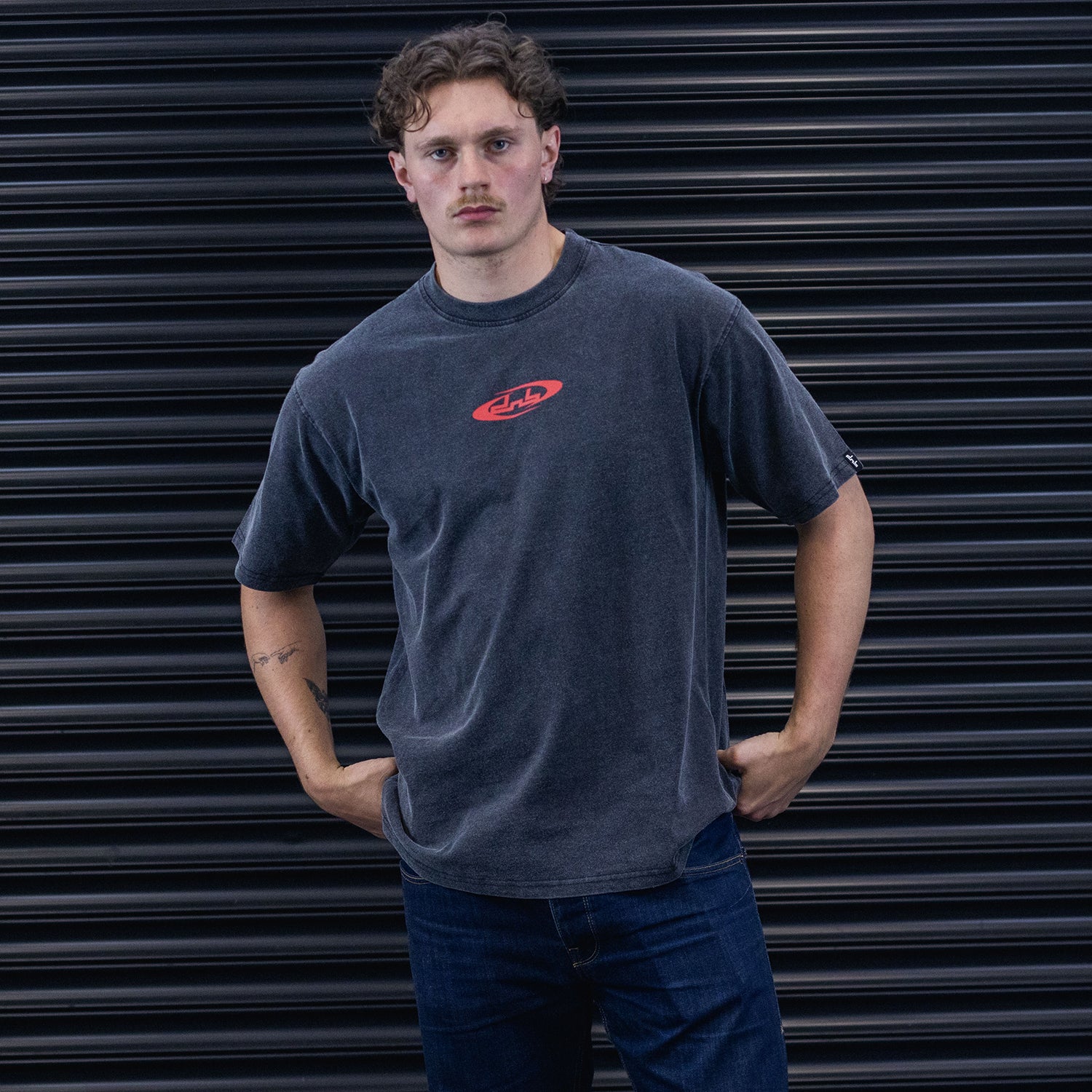 Runde T-Shirts - Rot