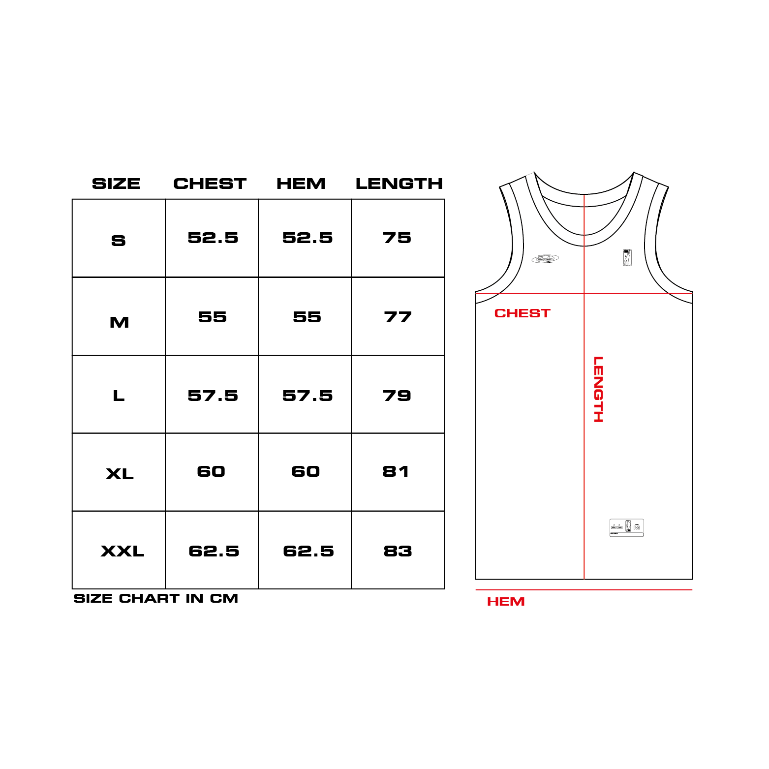 DNBA Basketball Jersey - Red