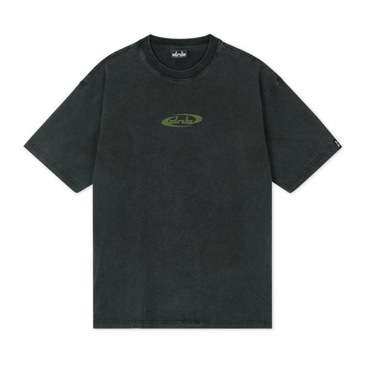 Rundhals-T-Shirt - Khaki