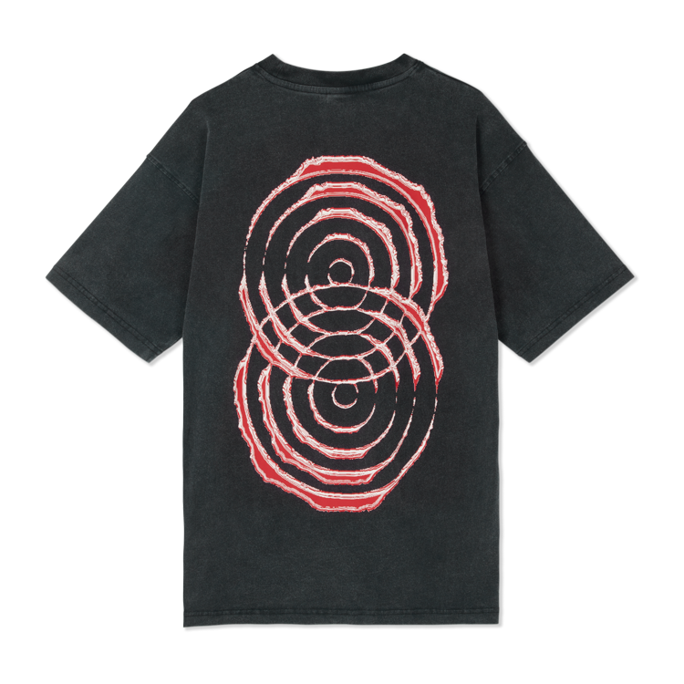 Runde T-Shirts - Rot