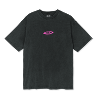 Rundhals-T-Shirts - Rosa