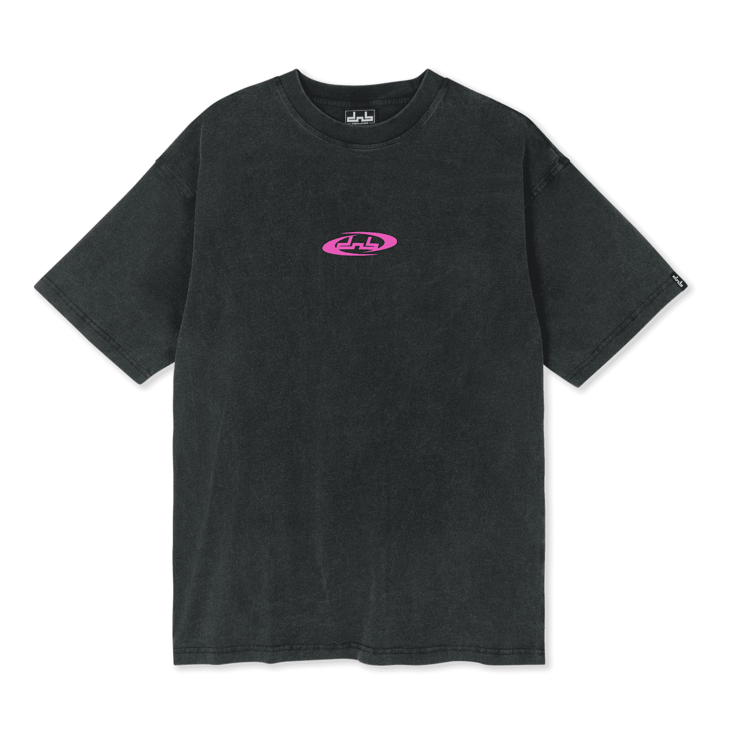 Rundhals-T-Shirts - Rosa