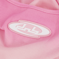 DNBA Strapped Crop Top - Pink