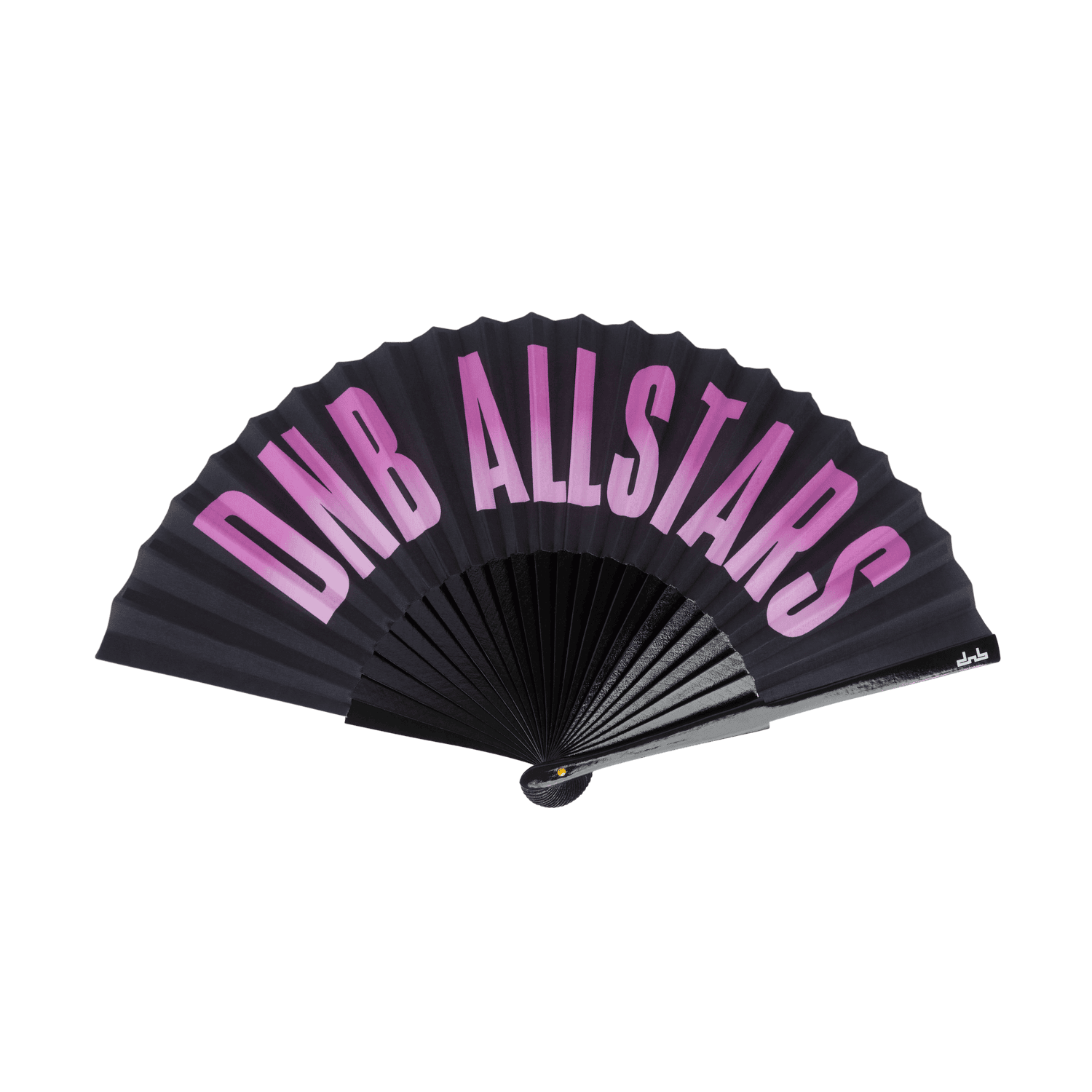 DNBA Bamboo Fan - Pink