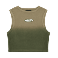 DNBA Halter Neck Crop Top - Khaki