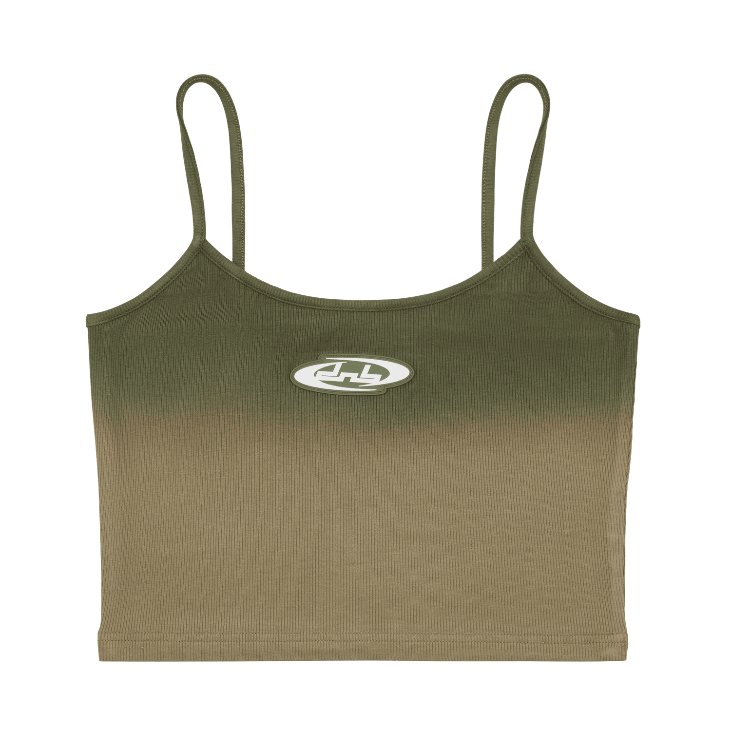 DNBA Strapped Crop Top - Khaki