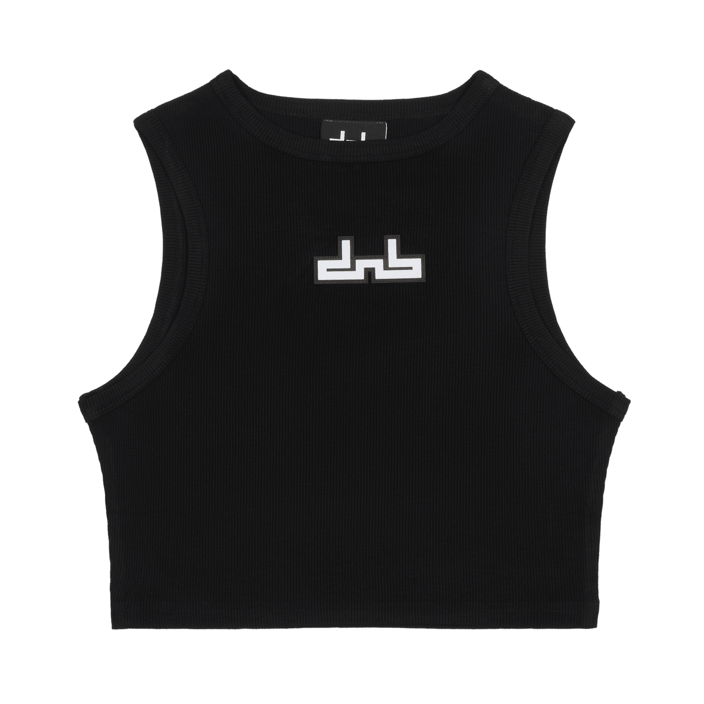 DNBA Halter Neck Crop Top - Black