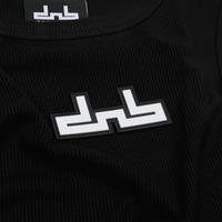 DNBA Halter Neck Crop Top - Black