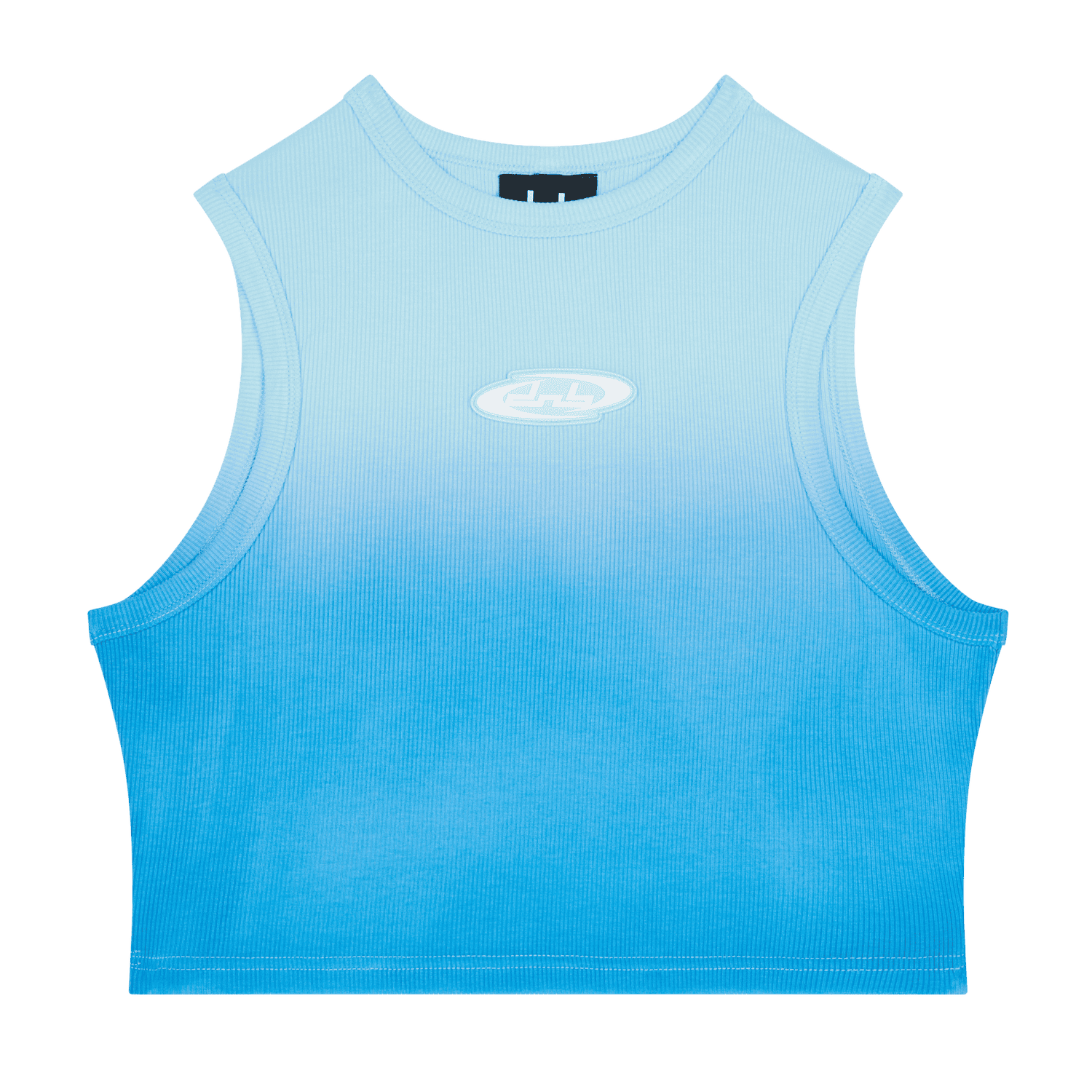 DNBA Halter Neck Crop Top - Blue