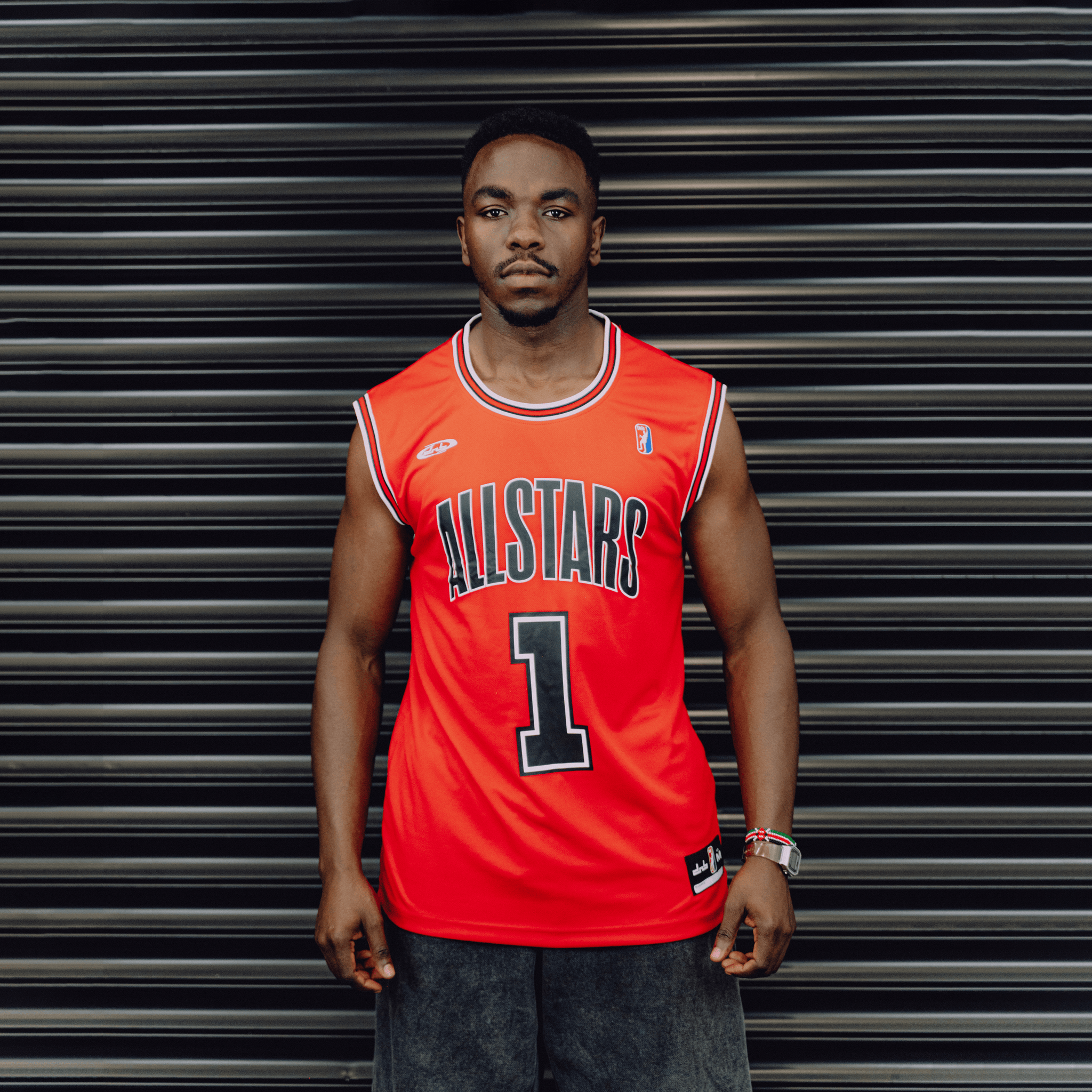 DNBA Basketball Jersey - Red