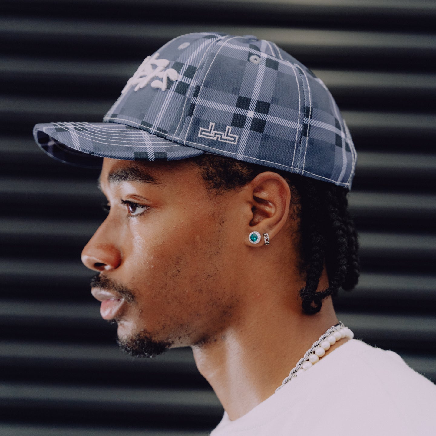 DNBA Tartan Cap - Black