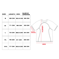 DNBA Flatlock Tee - Black/Orange