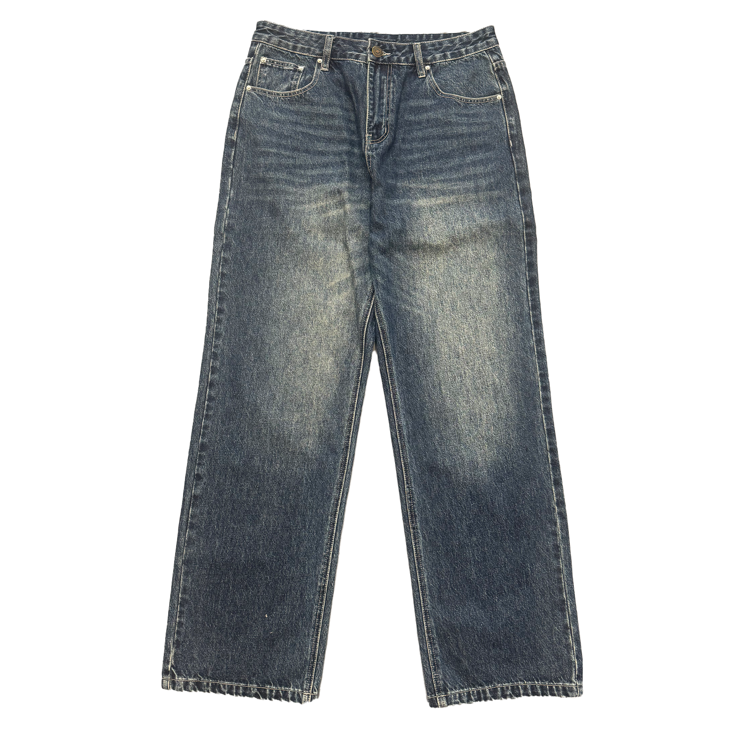 DNBA Washed Denim Jeans