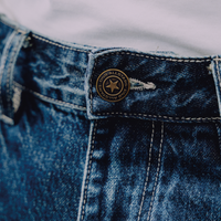 DNBA Washed Denim Shorts