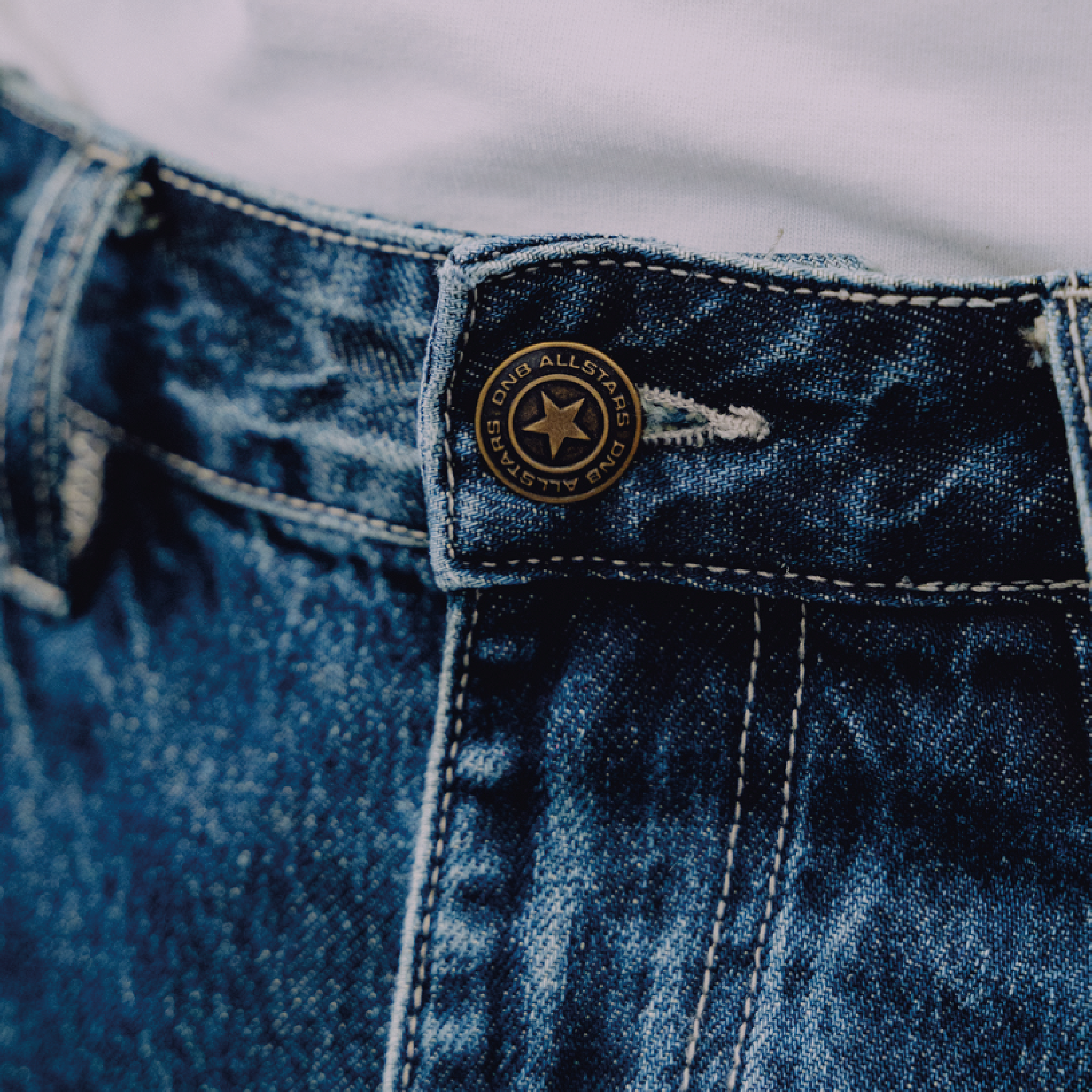 DNBA Washed Denim Shorts