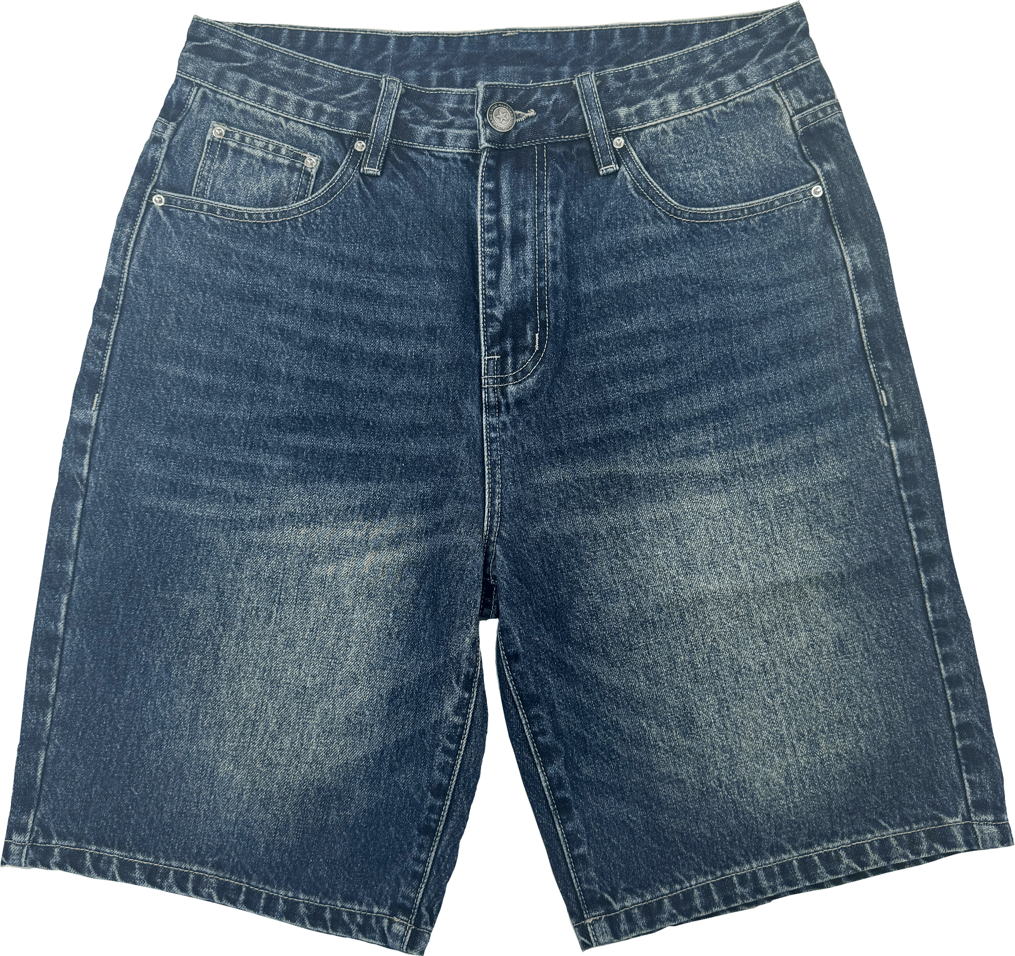 DNBA Washed Denim Shorts
