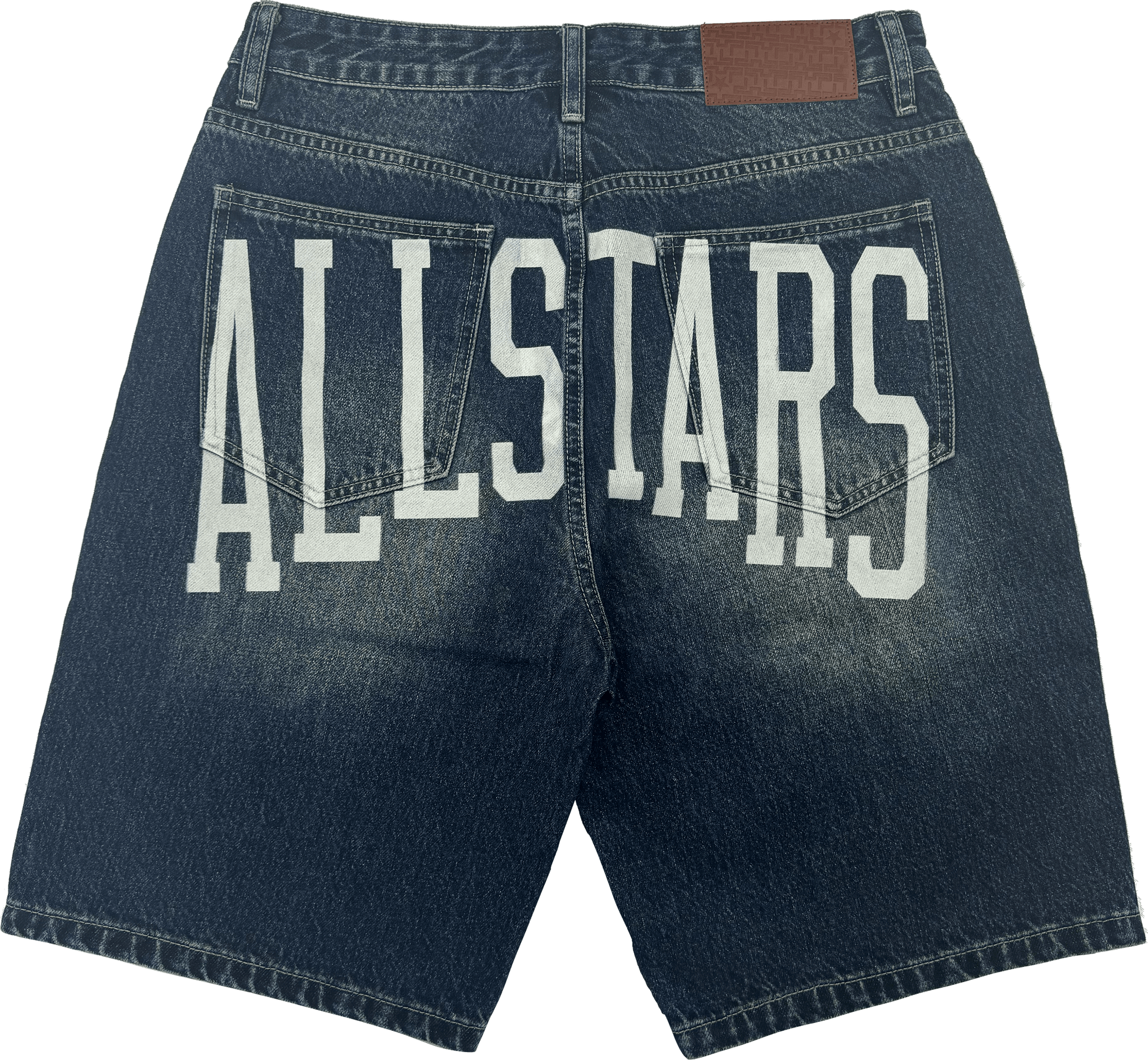 DNBA Washed Denim Shorts