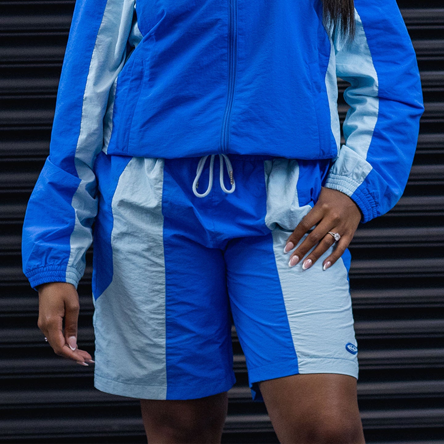 DNBA Nylon Shorts - Blue