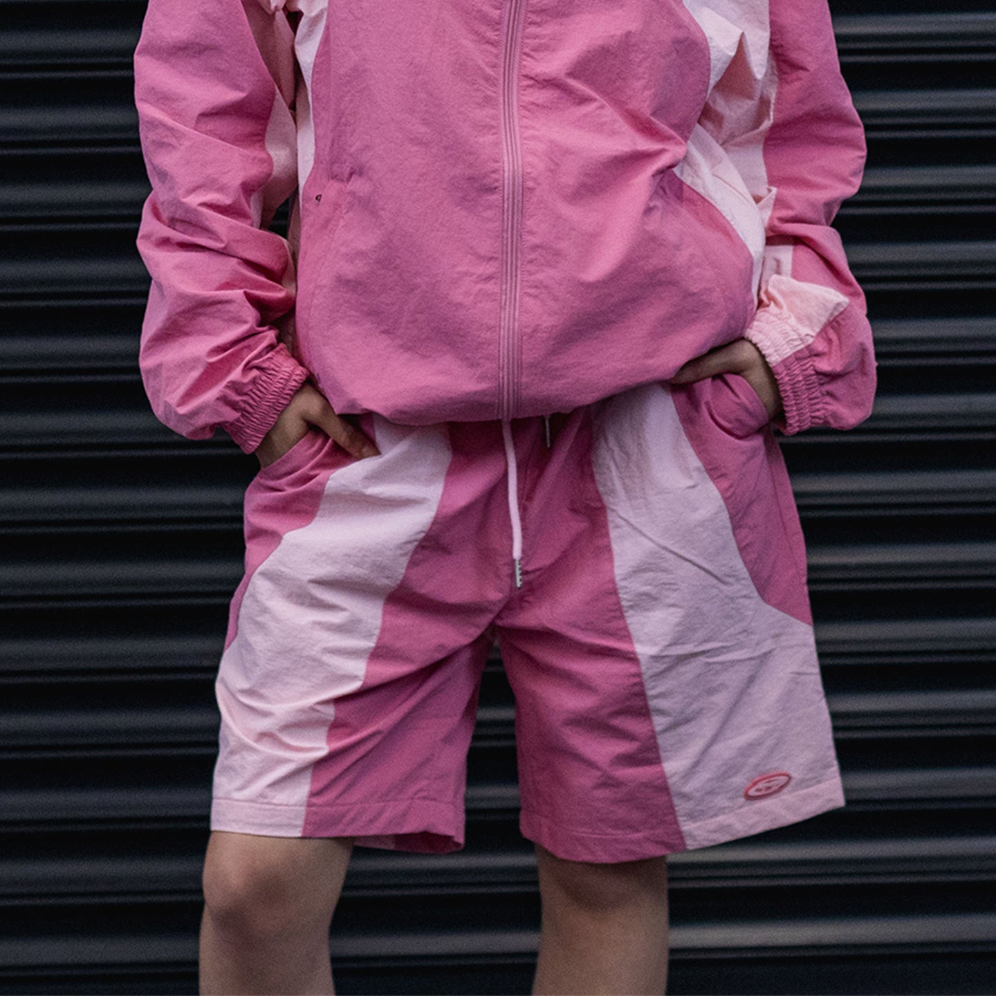 DNBA Nylon Shorts - Pink