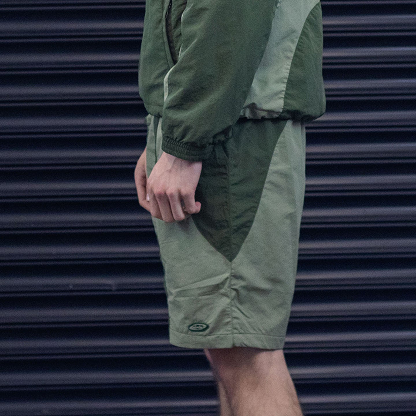 DNBA Nylon Shorts - Khaki