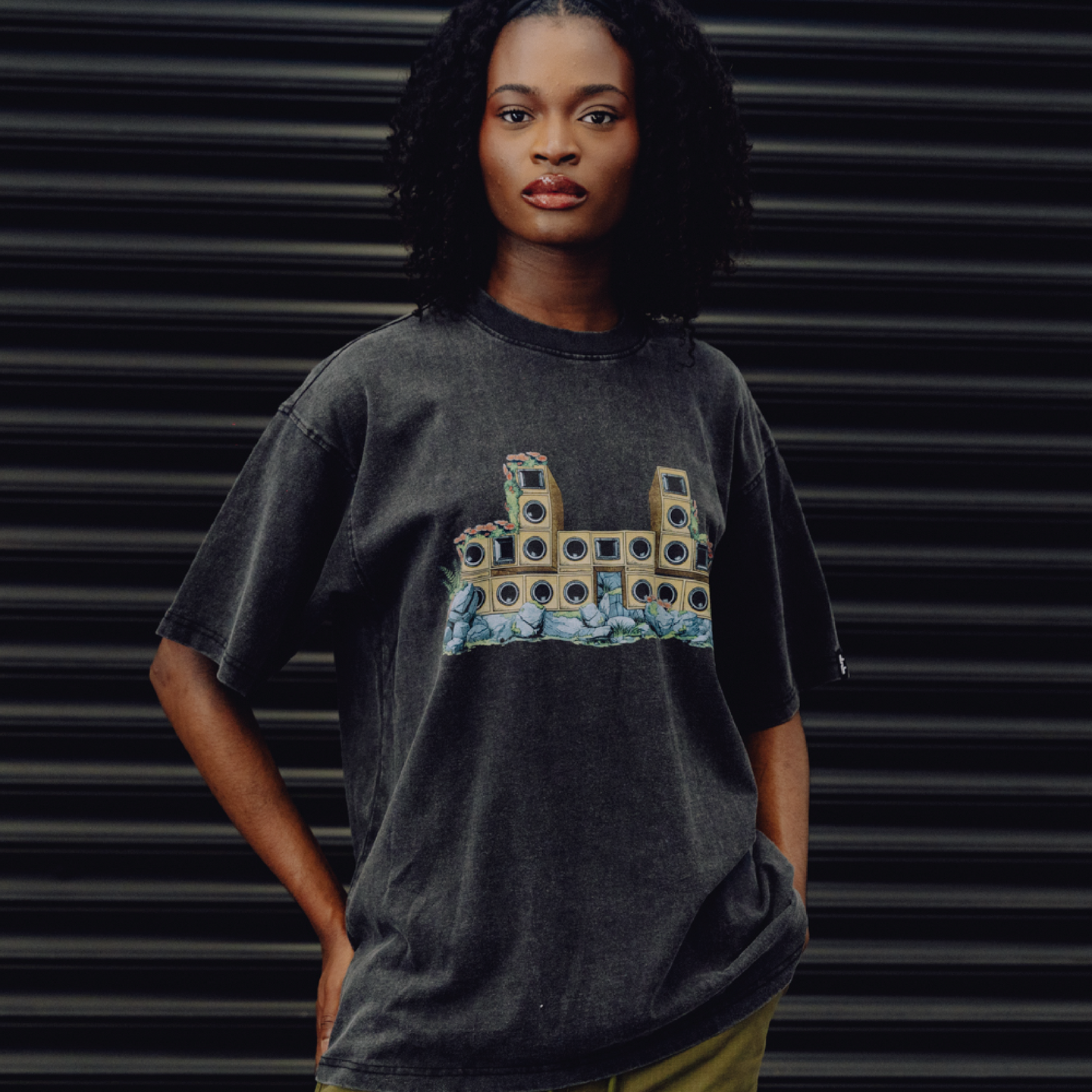 DNBA WDP Graphic Tee - Black