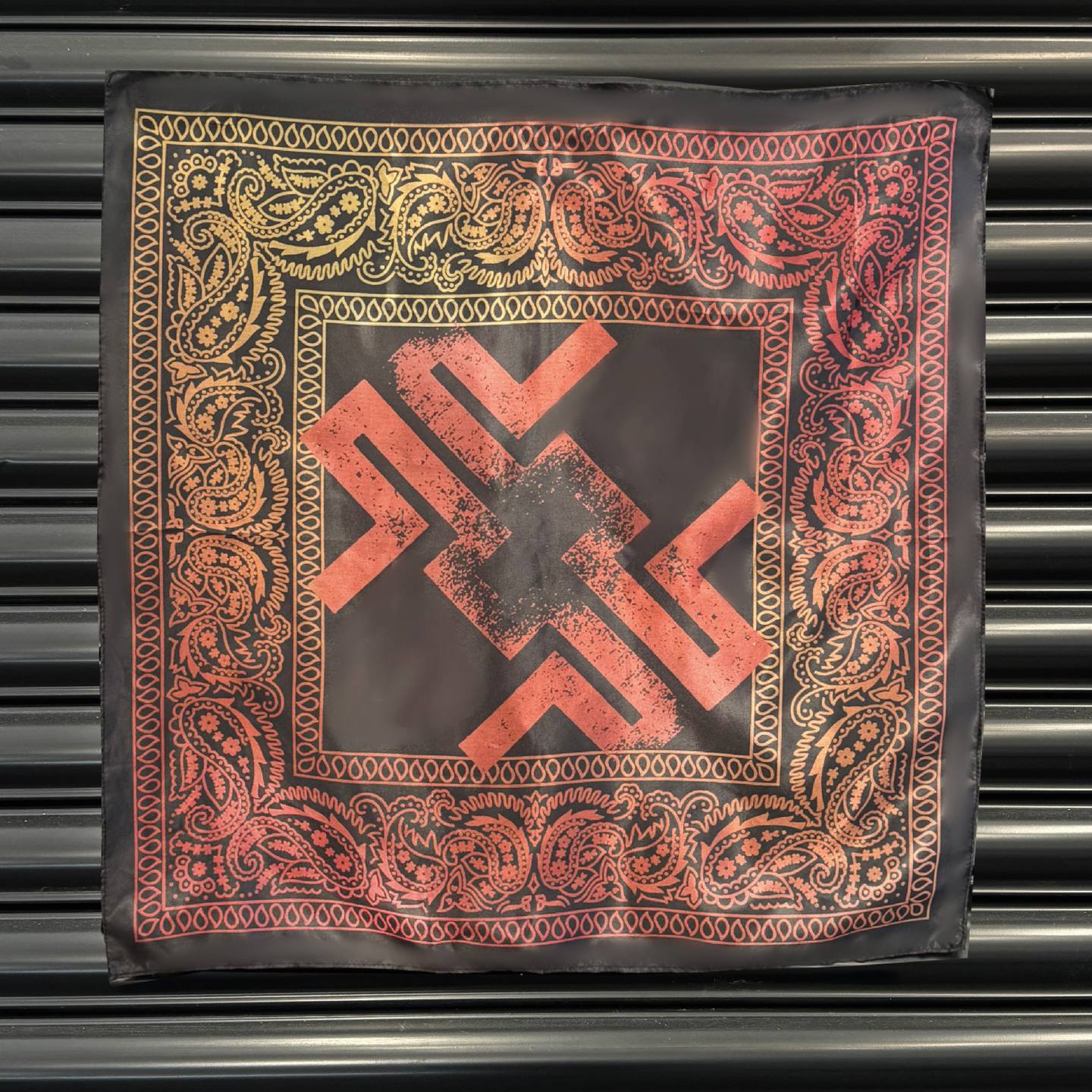 DNBA Bandana - Orange & Black