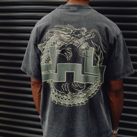 DNBA Spiral Dragon Tee - Black