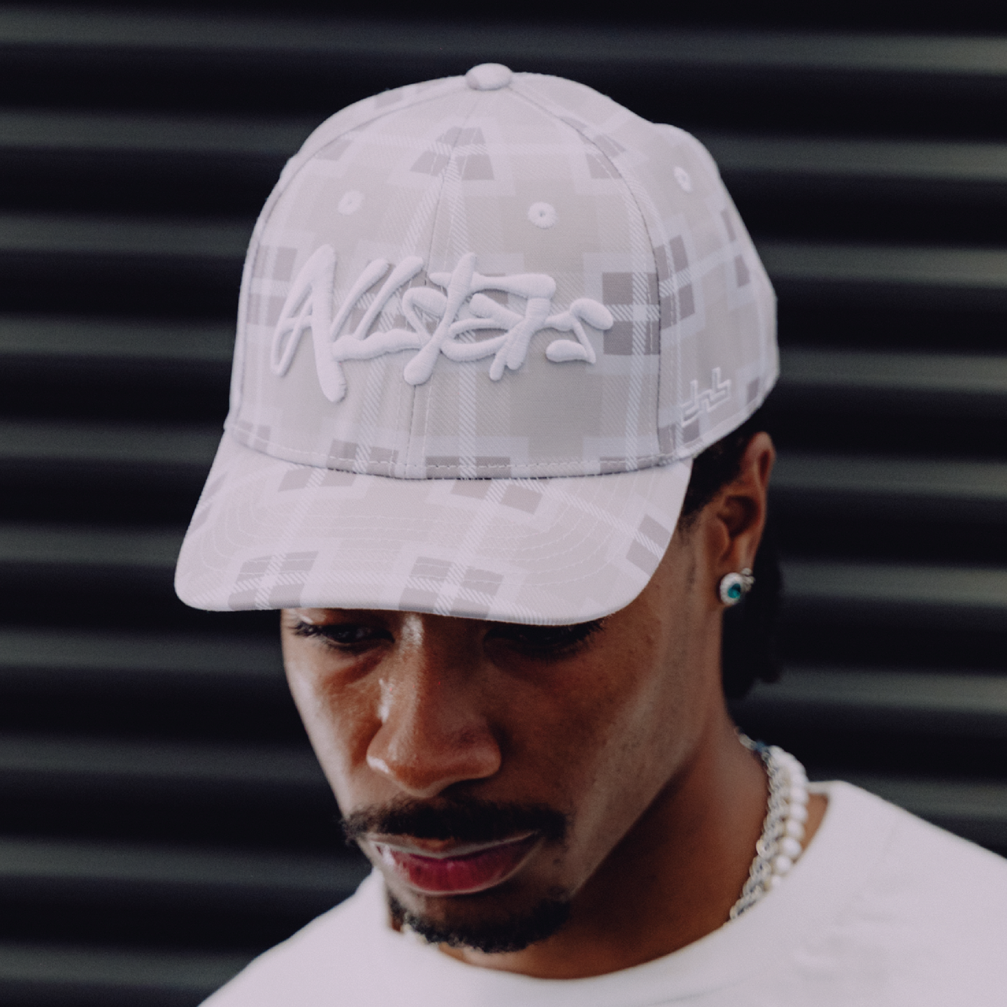 DNBA Tartan Cap - Cream