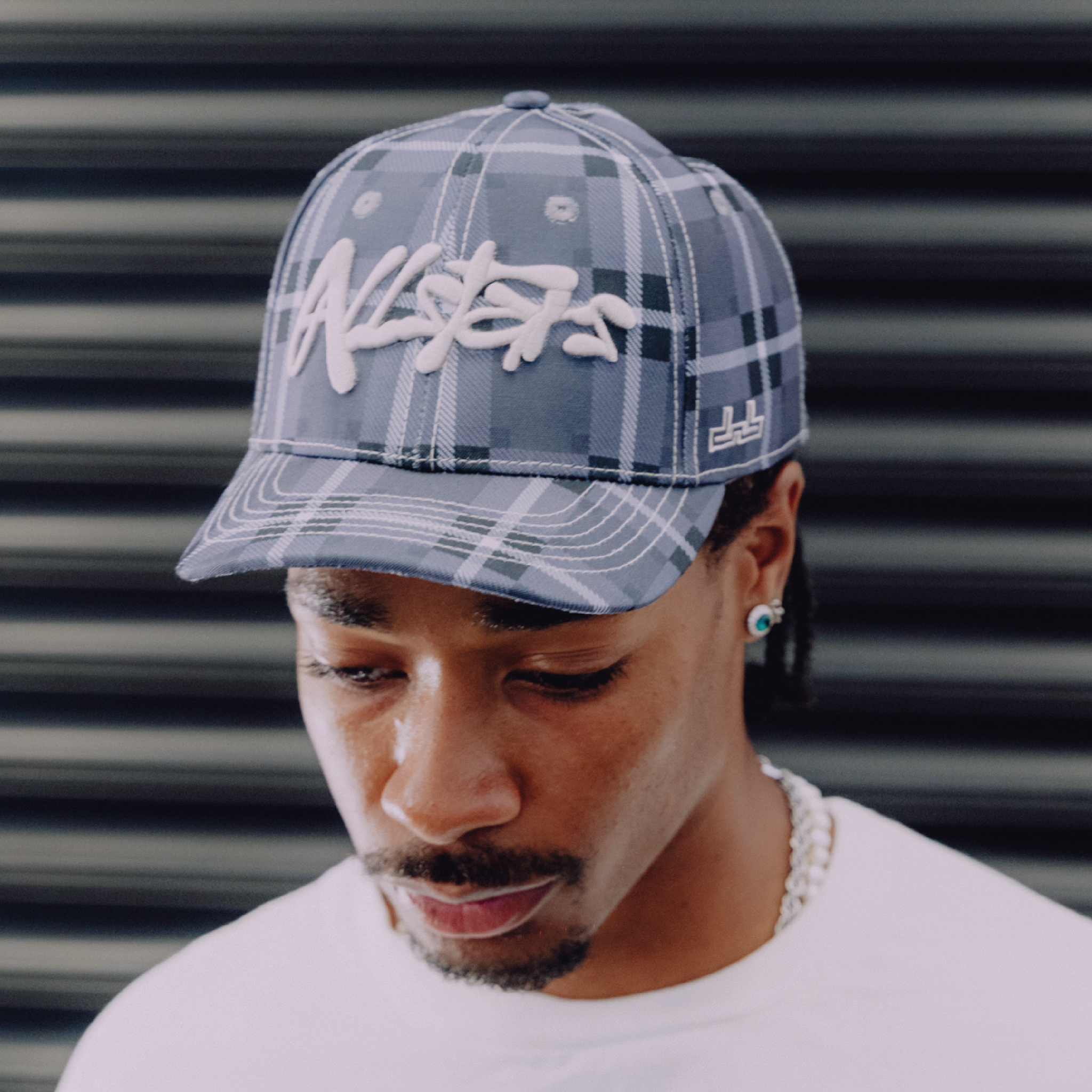 DNBA Tartan Cap - Black