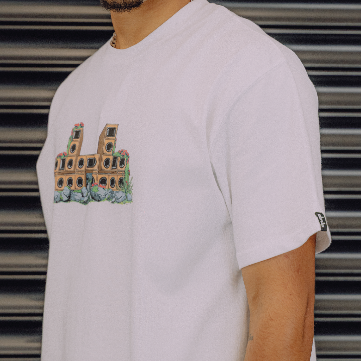 DNBA WDP Graphic Tee - White