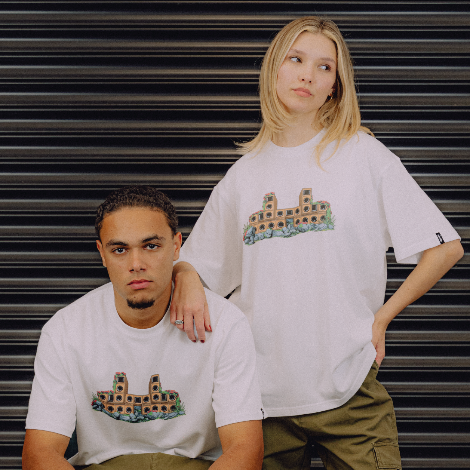 DNBA WDP Graphic Tee - White