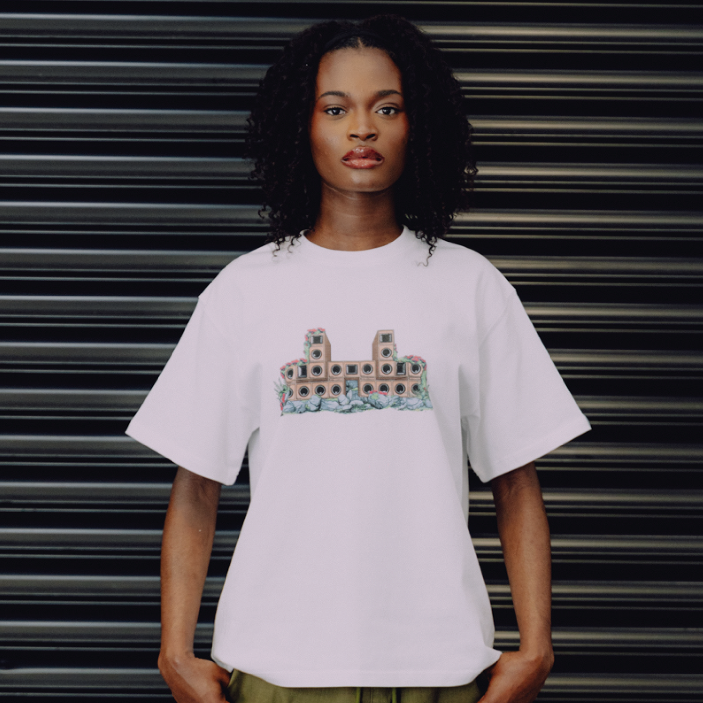 DNBA WDP Graphic Tee - White