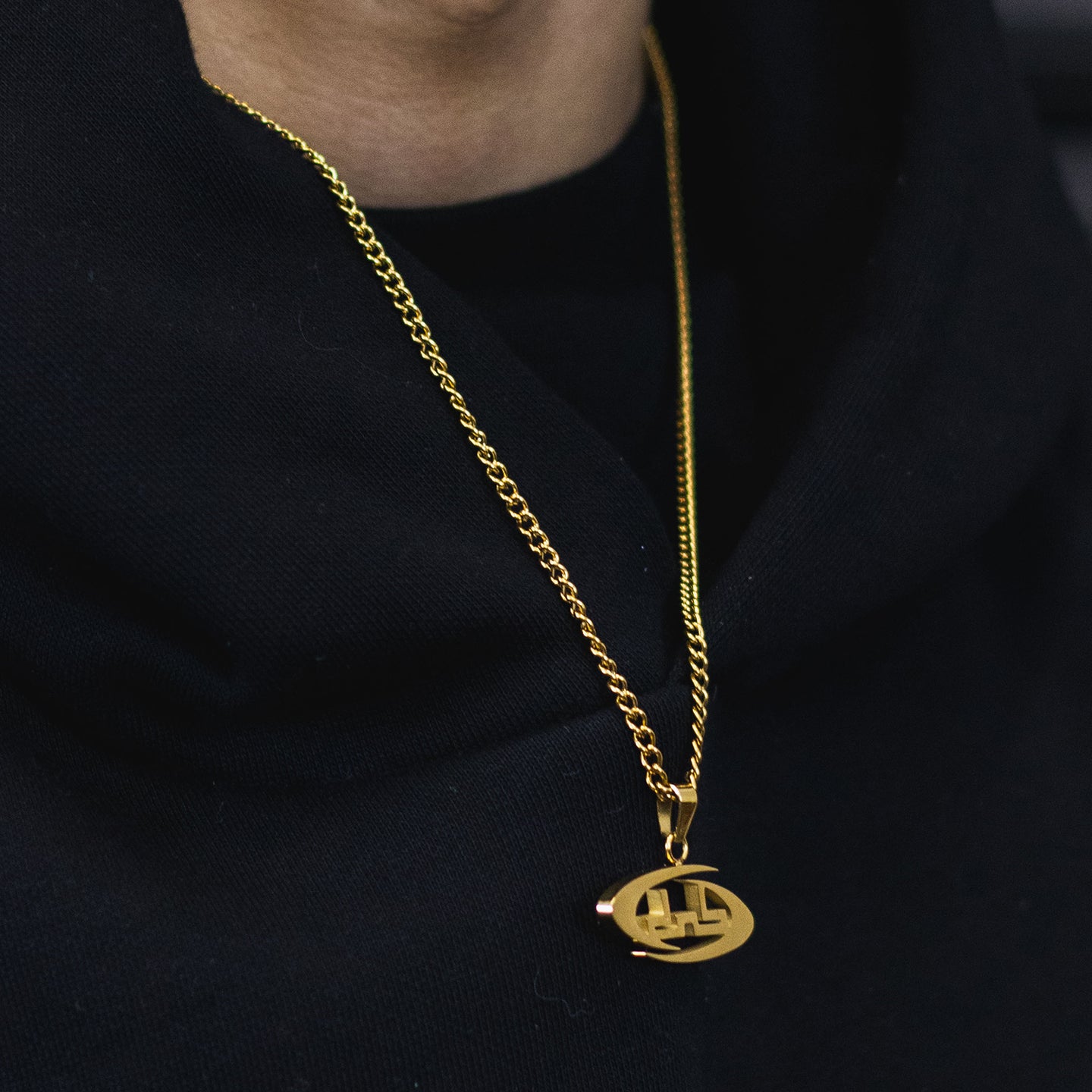 Circular Logo Necklace