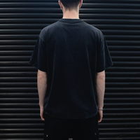 DNBA SCRIPT TEE - BLACK