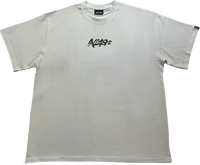 Spiral Dragon Tee - White