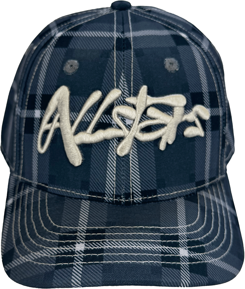 Allstars Tartan Cap - Black