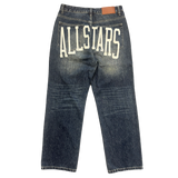 DNBA Washed Denim Jeans