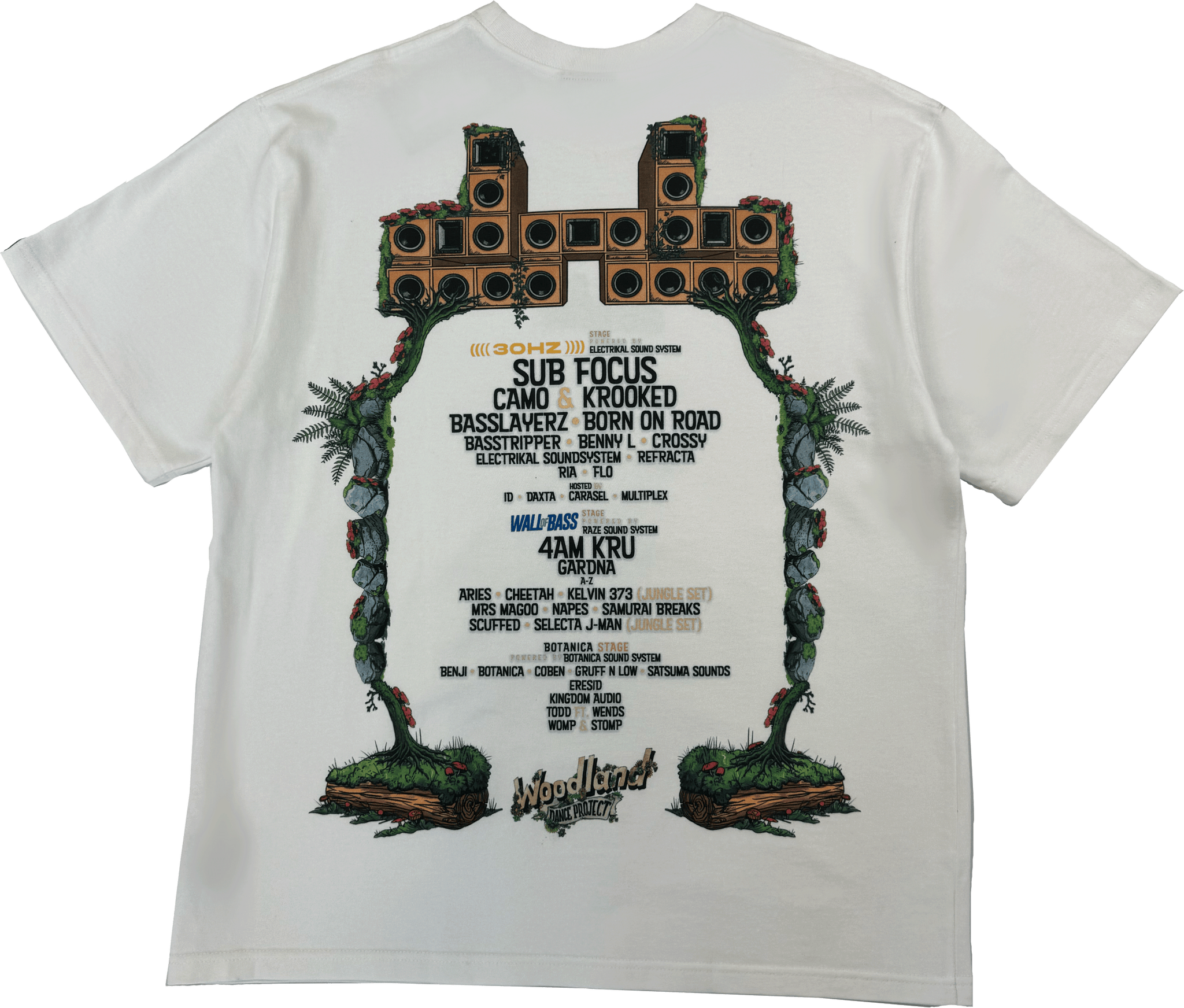WDP Line Up Tees